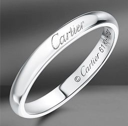 продажа Обручальное кольцо Cartier C de Cartier (Eu 61) в салоне «Emporium Gold»