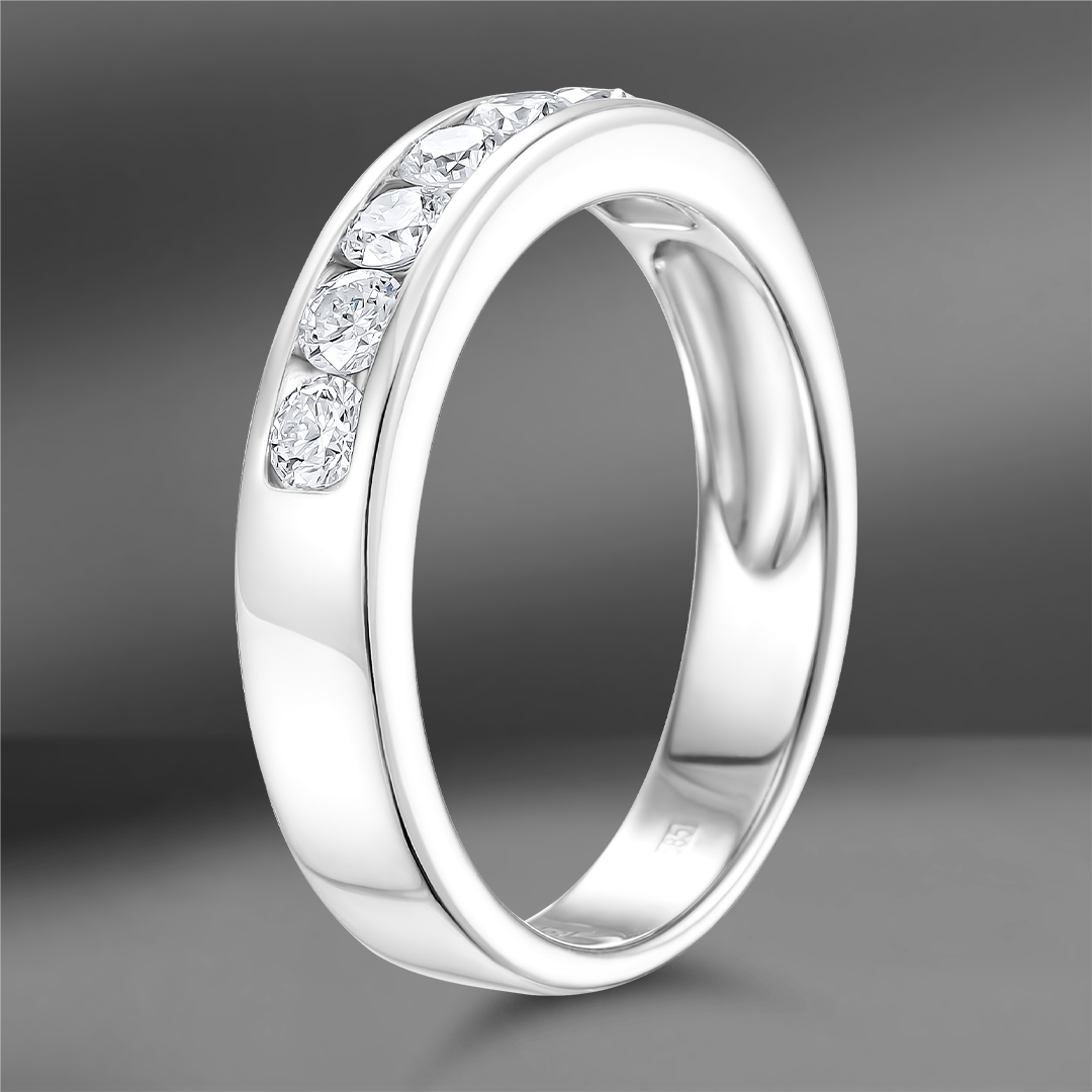 продажа Золотое кольцо Track с бриллиантами 0.51 Ct (Eu 52) в салоне «Emporium Gold»