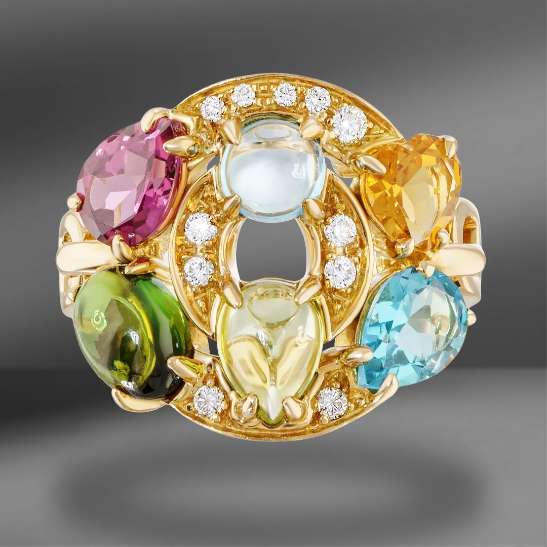 продажа Золотое кольцо Bvlgari Astrale (Eu 56) в салоне «Emporium Gold»