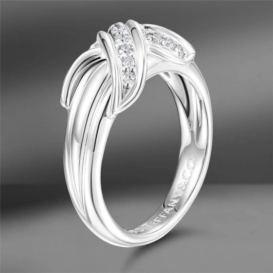 продажа Золотое кольцо Tiffany & Co. Signature в салоне «Emporium Gold»