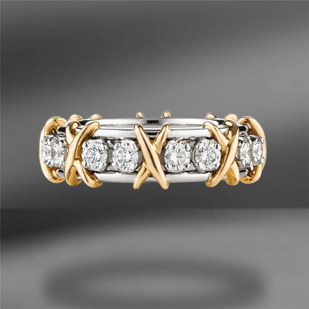 продажа Кольцо Tiffany & Co. Schlumberger Sixteen Stone (Eu 50) в салоне «Emporium Gold»