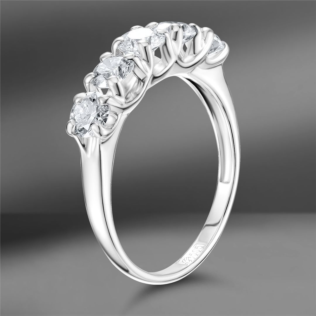 продажа Золотое кольцо Track с бриллиантами 1.05 Ct в салоне «Emporium Gold»