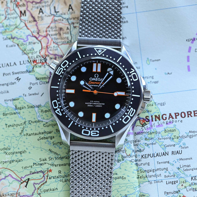 Две новые модели Seamaster Diver 300M No-Date Orange