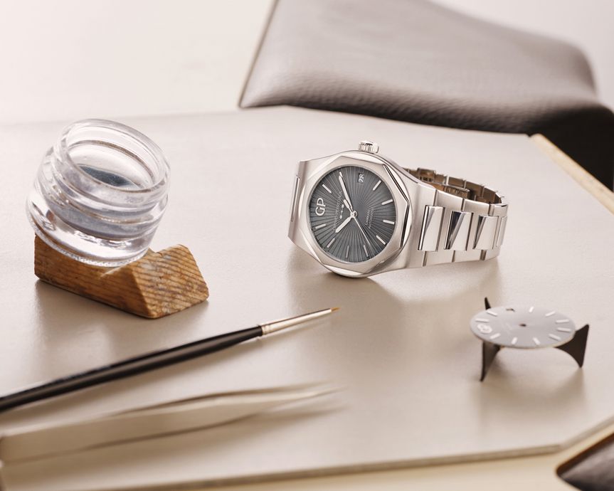 Girard-Perregaux празднует 50-летие коллекции Laureato выпуском новых Laureato Infinite Grey Girard-Perregaux празднует 50-летие коллекции Laureato выпуском новых Laureato Infinite Grey
