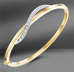 продажа Золотой браслет с бриллиантами 0.28 Ct в салоне «Emporium Gold»