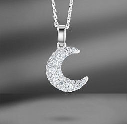 продажа Подвеска из платины с бриллиантами 0.22 Ct в салоне «Emporium Gold»