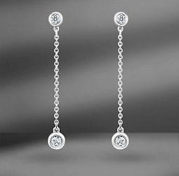 продажа Серьги из серебра Tiffany & Co. Elsa Peretti в салоне «Emporium Gold»
