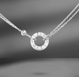 продажа Золотое колье Cartier Love с бриллиантами в салоне «Emporium Gold»