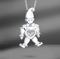 продажа Золотая подвеска Chopard Happy Diamonds Clown в салоне «Emporium Gold»