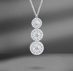 продажа Колье из платины Tiffany & Co. Circlet с бриллиантам в салоне «Emporium Gold»