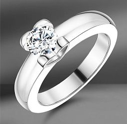 продажа Золотое кольцо Chopard For Love с бриллиантом 0.71 в салоне «Emporium Gold»
