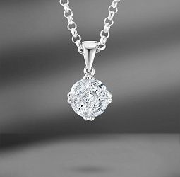 продажа Золотая подвеска с бриллиантами 0.44 Ct в салоне «Emporium Gold»