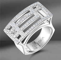 продажа Золотое кольцо с бриллиантами Messika Maze в салоне «Emporium Gold»
