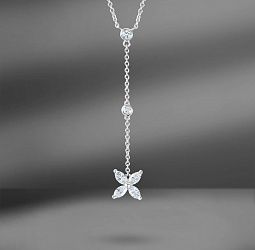 продажа Колье из платины Tiffany & Co. Victoria в салоне «Emporium Gold»