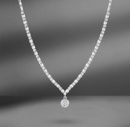 продажа Золотое колье с бриллиантами 0.44 Ct в салоне «Emporium Gold»