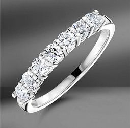 продажа Кольцо из платины Track Tiffany & Co. Forever (Eu 56) в салоне «Emporium Gold»