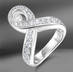 продажа Золотое кольцо Chopard Happy Diamonds (Eu 50) в салоне «Emporium Gold»