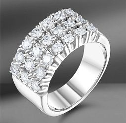 продажа Золотое кольцо с бриллиантами 0.95 Ct в салоне «Emporium Gold»