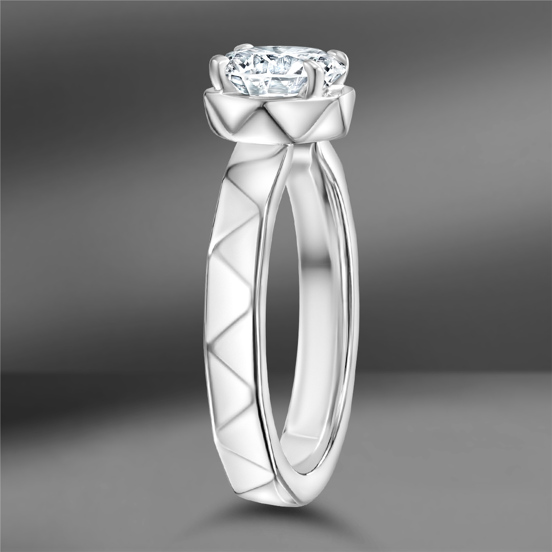 продажа Кольцо из платины с бриллиантом 0.96 Ct в салоне «Emporium Gold»