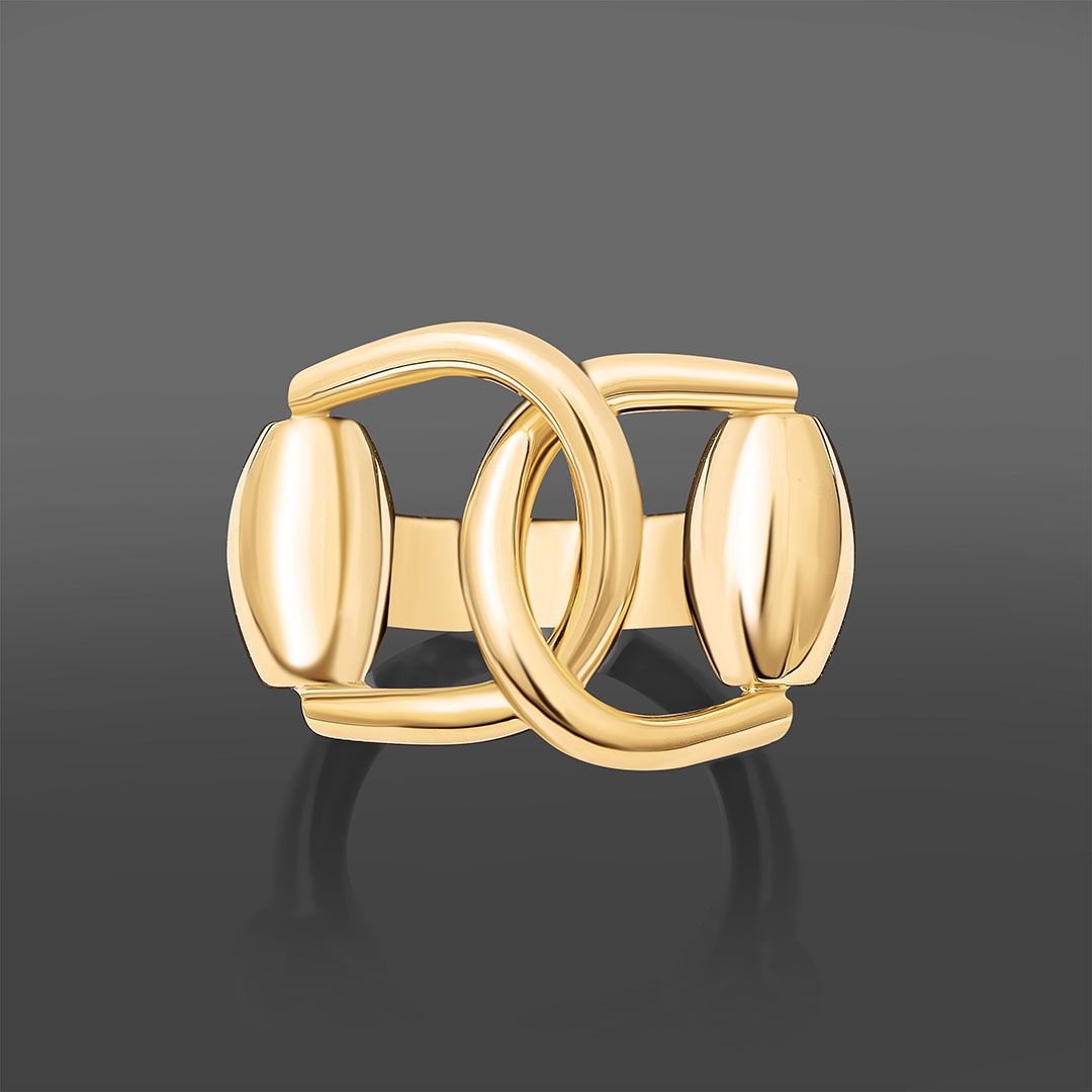 продажа Золотое кольцо Gucci Horsebit в салоне «Emporium Gold»