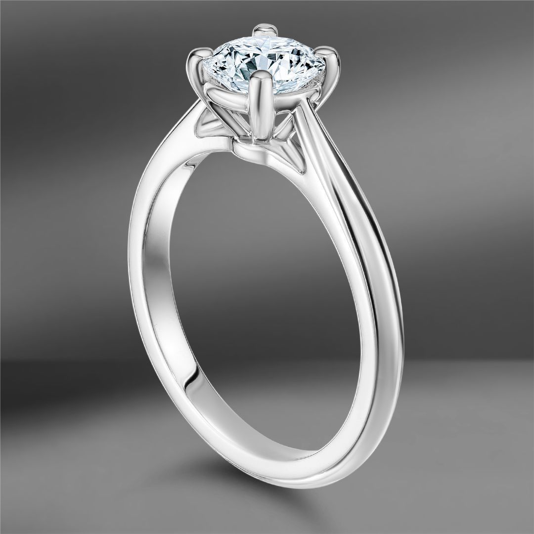 продажа Золотое кольцо с бриллиантом 0.84 Ct (Eu 53) в салоне «Emporium Gold»