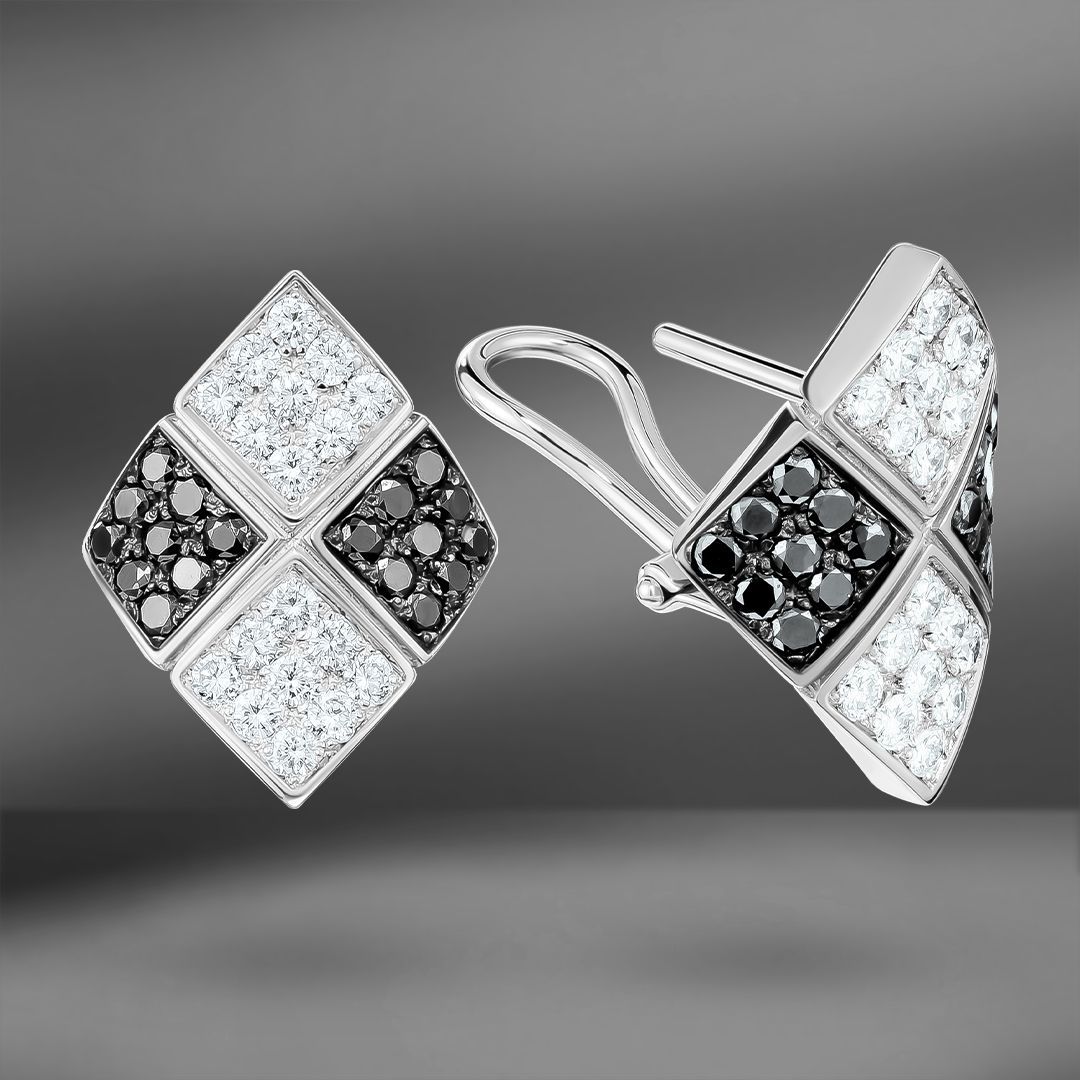 продажа Золотые серьги с бриллиантами Zancan Gioelli в салоне «Emporium Gold»