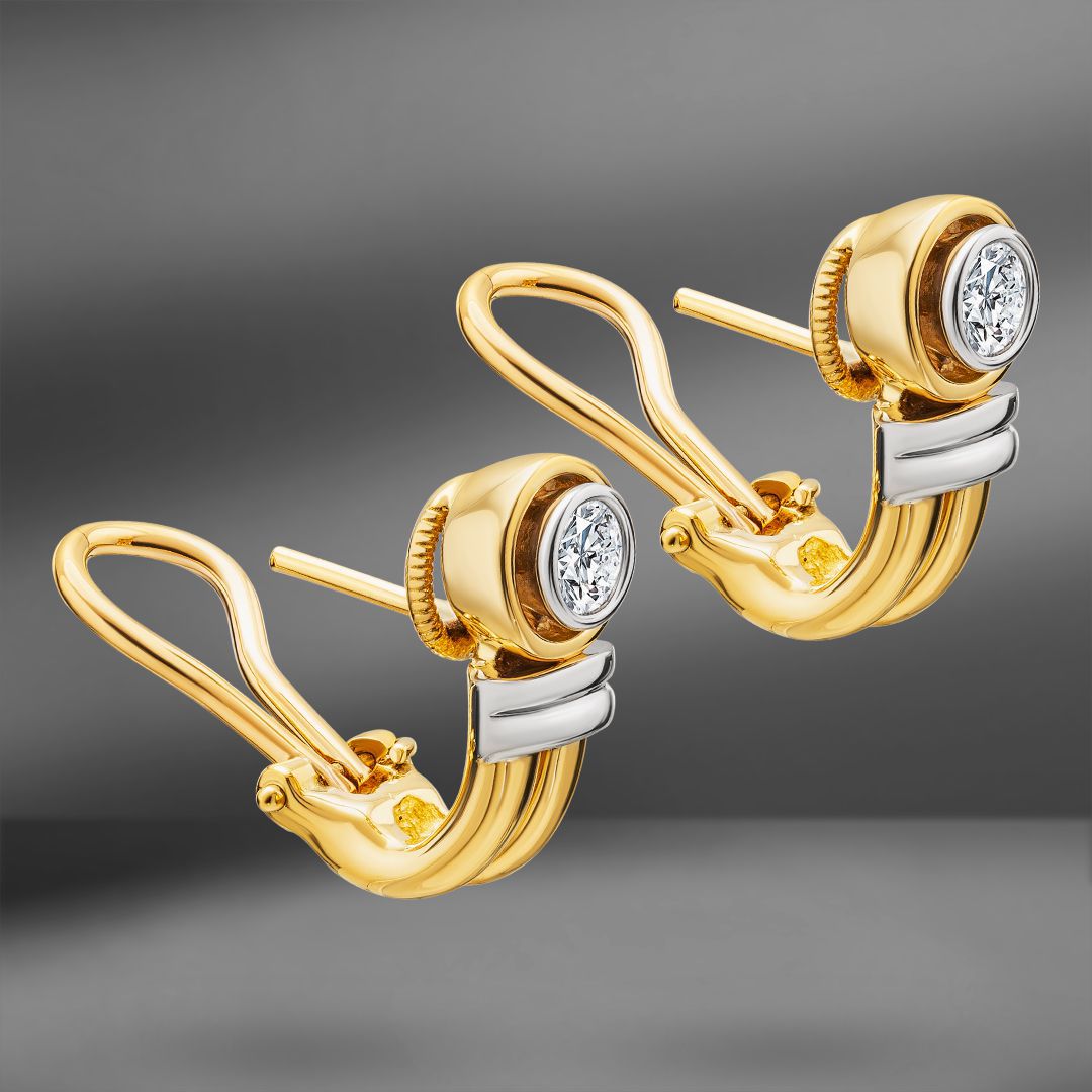 продажа Золотые серьги Made in Italy в салоне «Emporium Gold»