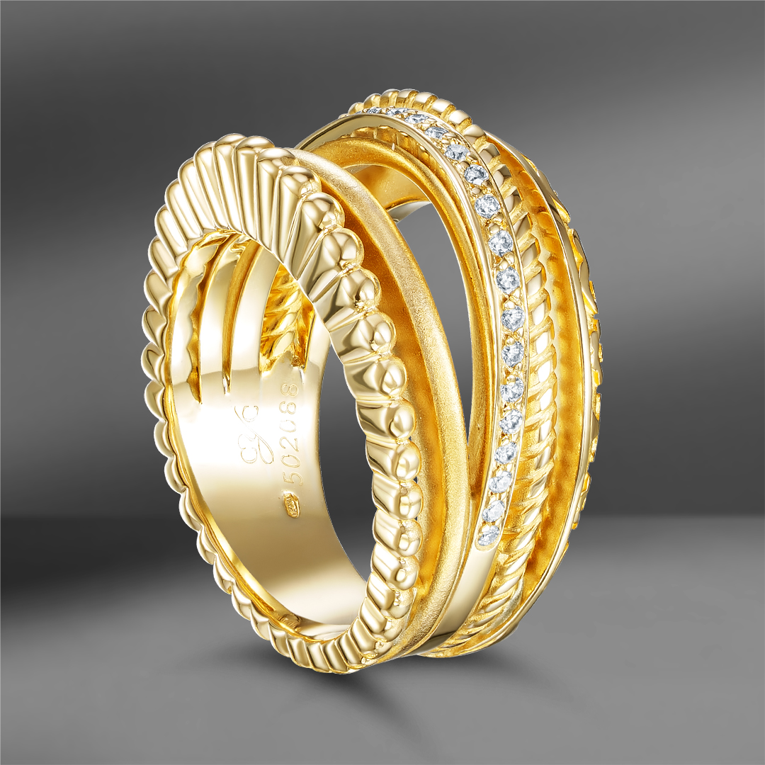 продажа Золотое кольцо Carrera Y Carrera Melodia в салоне «Emporium Gold»