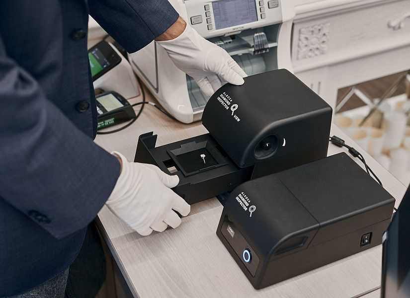 Alrosa Diamond — проверка бриллиантов