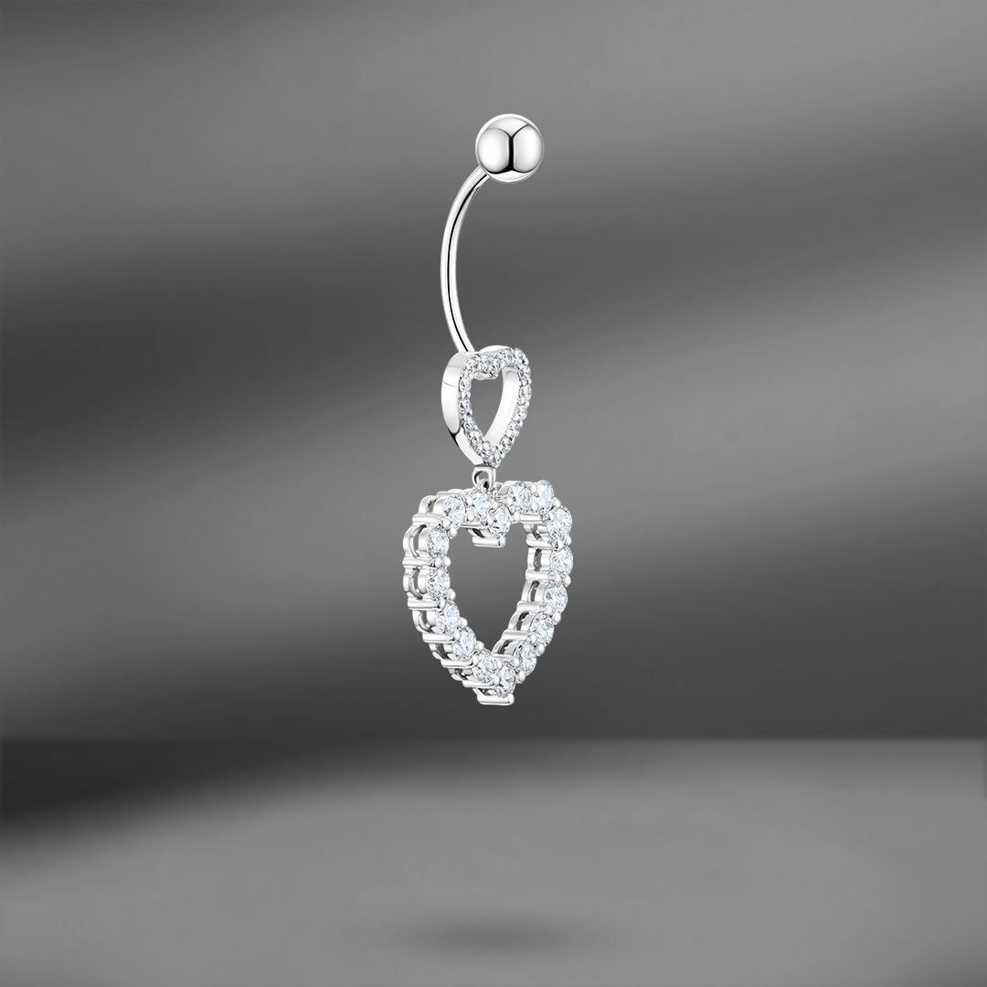 продажа Золотая серьга-пирсинг Emporium Gold с бриллиантами  в салоне «Emporium Gold»