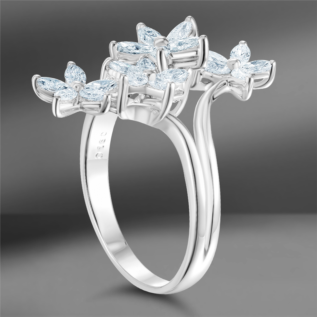 продажа Золотое кольцо с бриллиантами 1.50 Ct в салоне «Emporium Gold»