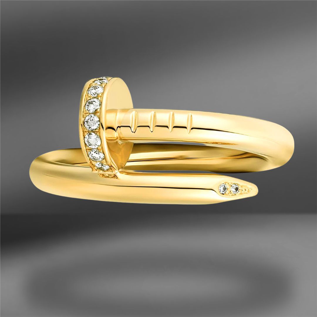 продажа Кольцо из желтого золота Cаrtier Juste un Clou Classic (Eu 52) в салоне «Emporium Gold»
