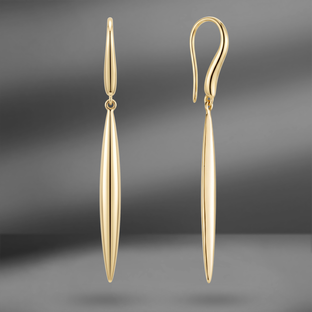 продажа Серьги из желтого золота Tiffany & Co. Feather в салоне «Emporium Gold»