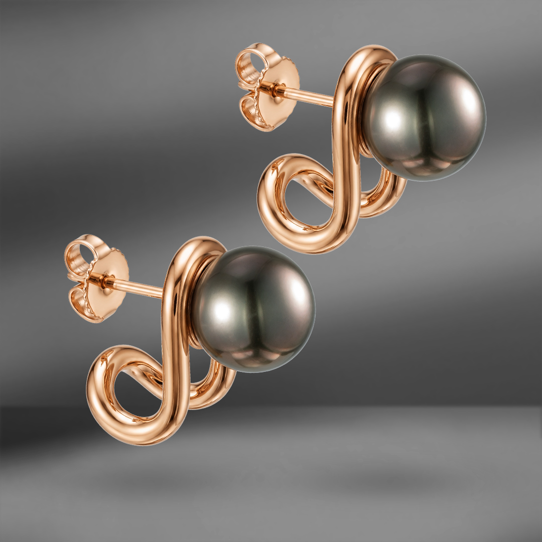 продажа Золотые серьги с жемчугом Tiffany & Co. HardWear в салоне «Emporium Gold»