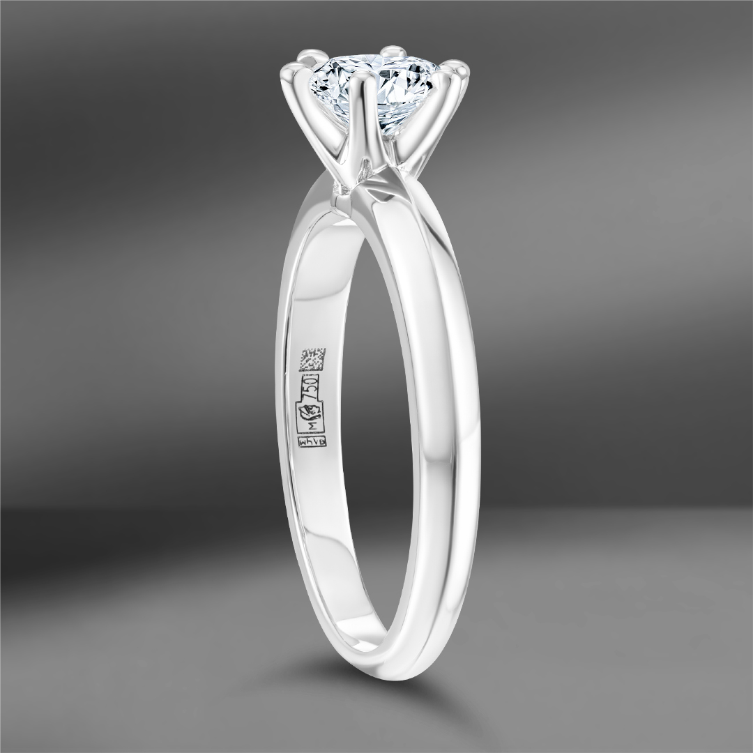 продажа Золотое кольцо с бриллиантом 0.93 Ct в салоне «Emporium Gold»