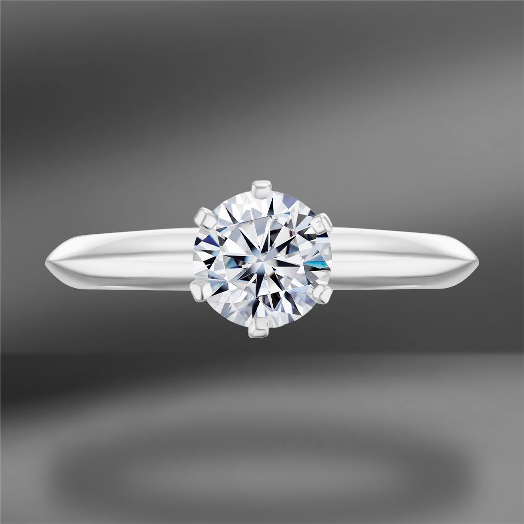 продажа Кольцо из платины Tiffany & Co. Setting 0.53 Ct в салоне «Emporium Gold»