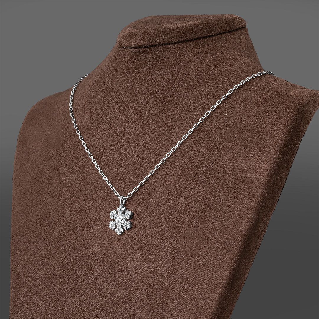 продажа Итальянская золотая подвеска с бриллиантами 0.41 Ct в салоне «Emporium Gold»