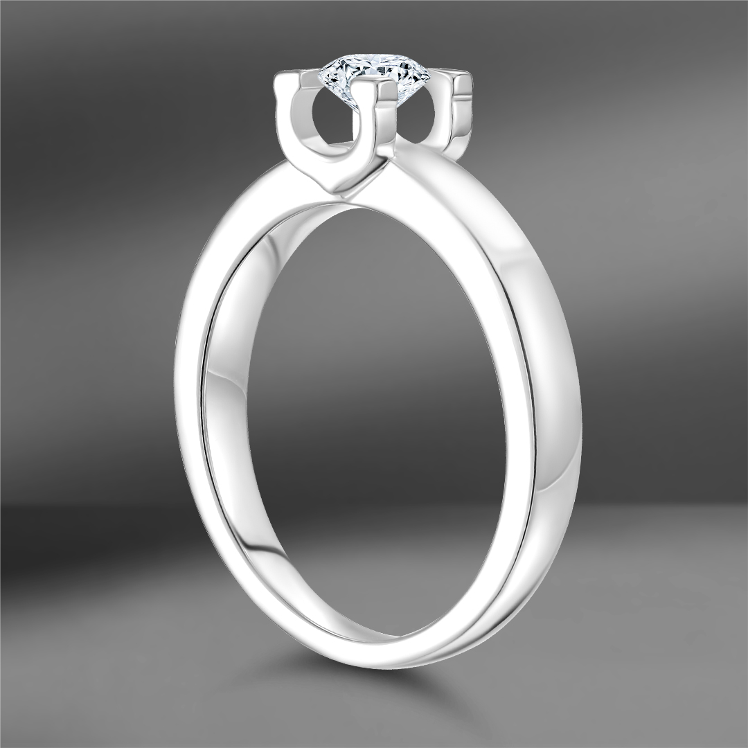 продажа Золотое кольцо с бриллиантом 0.39 Ct в салоне «Emporium Gold»