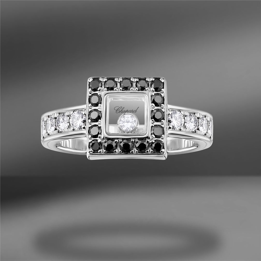 продажа Золотое кольцо Chopard Happy Diamonds 17.2 ( Eu54 ) в салоне «Emporium Gold»
