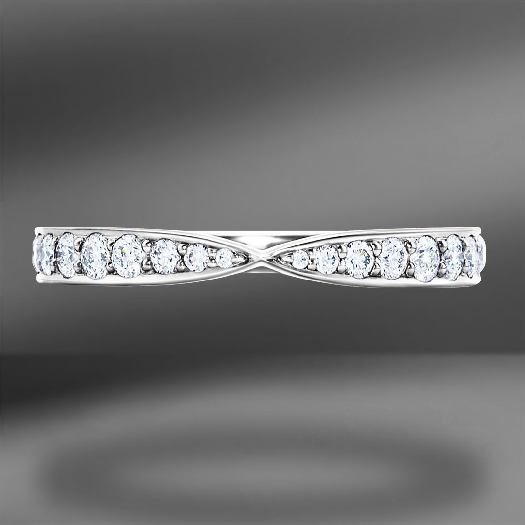 продажа Кольцо из платины Tiffany&Co. Harmony (Eu 49) в салоне «Emporium Gold»
