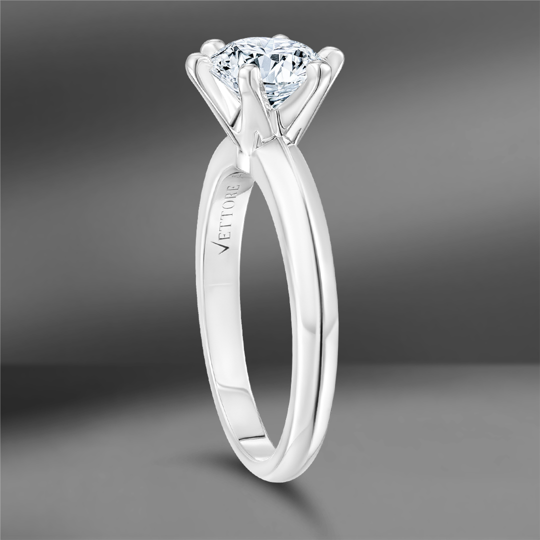 продажа Золотое кольцо с бриллиантом 1.36 Ct в салоне «Emporium Gold»