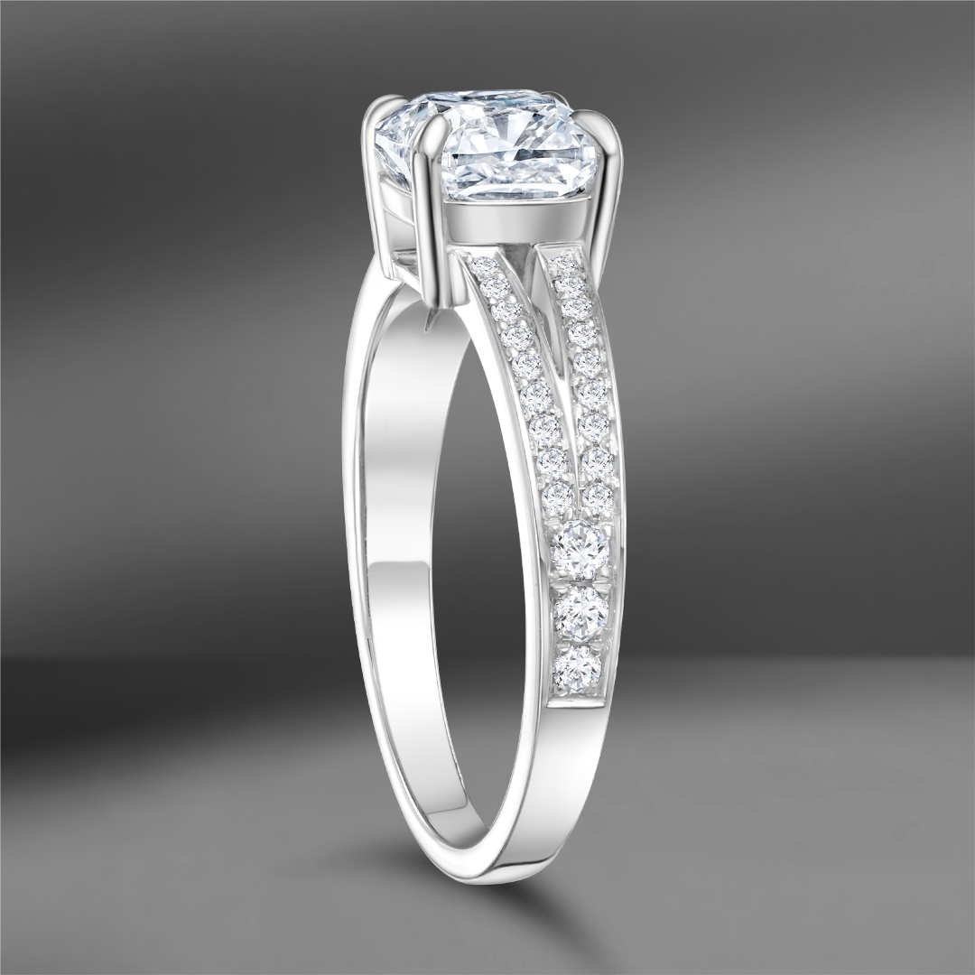 продажа Золотое кольцо с бриллиантами 1.93 Ct GIA в салоне «Emporium Gold»