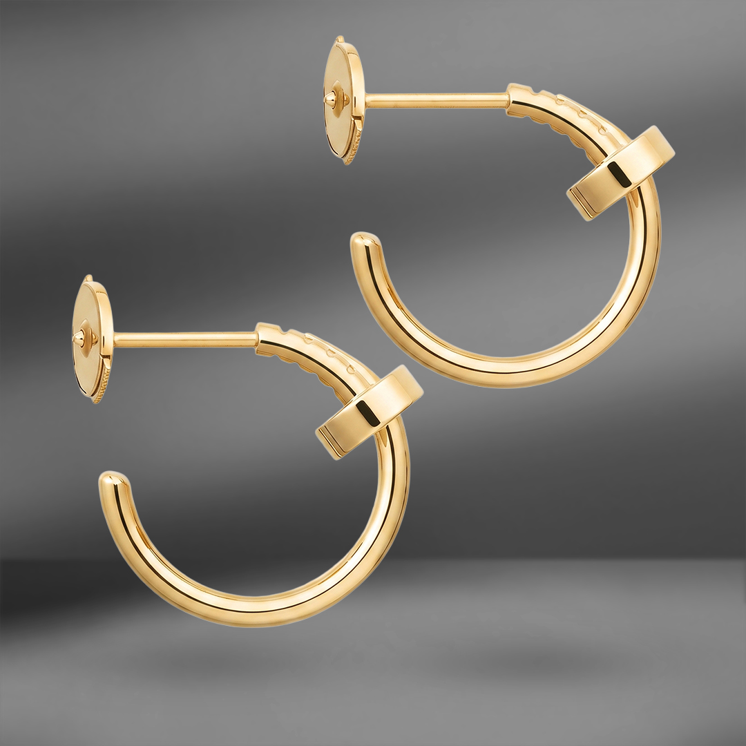 продажа Серьги из желтого золота Cаrtier Juste un Clou в салоне «Emporium Gold»