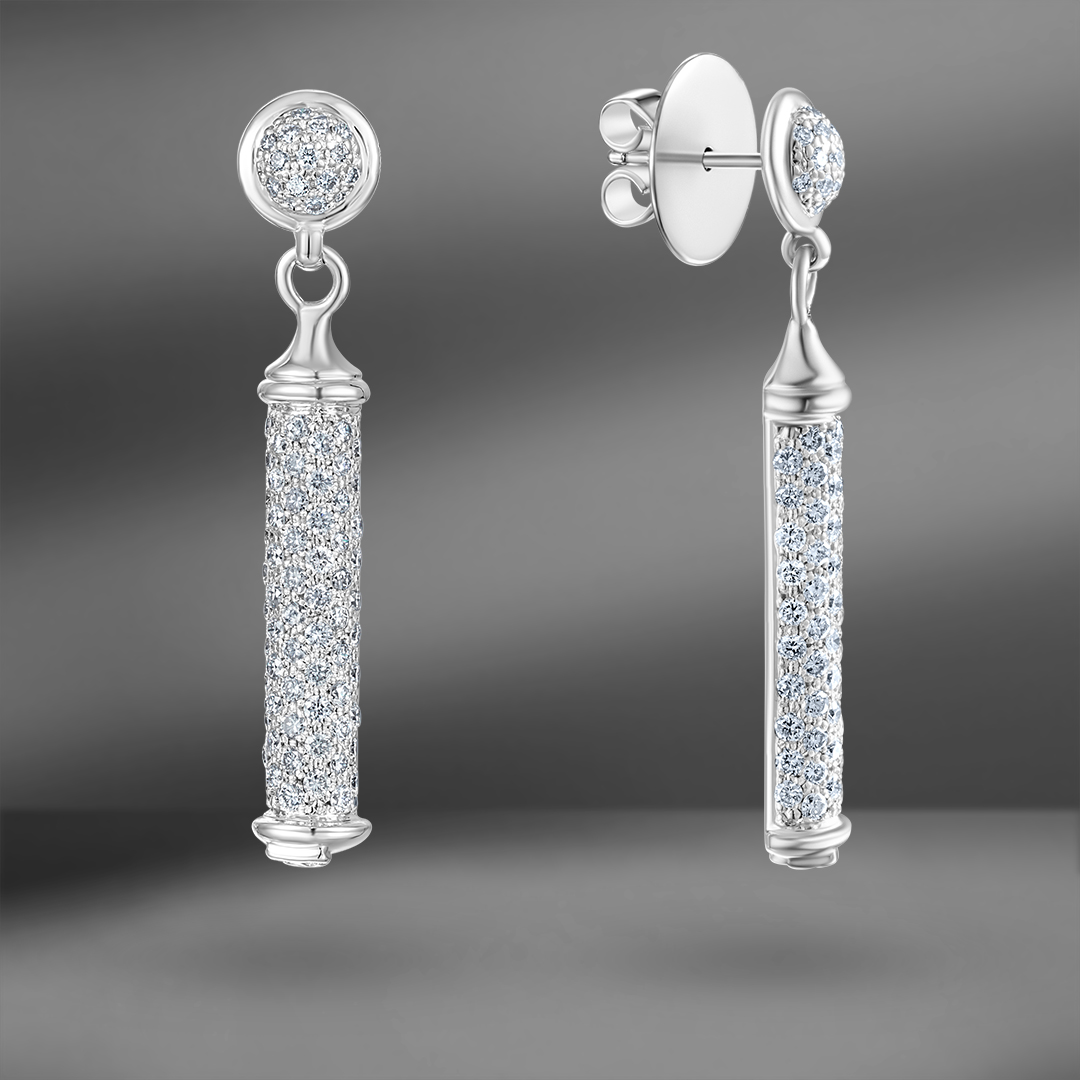 продажа Золотые серьги с бриллиантами Theo Fennell в салоне «Emporium Gold»