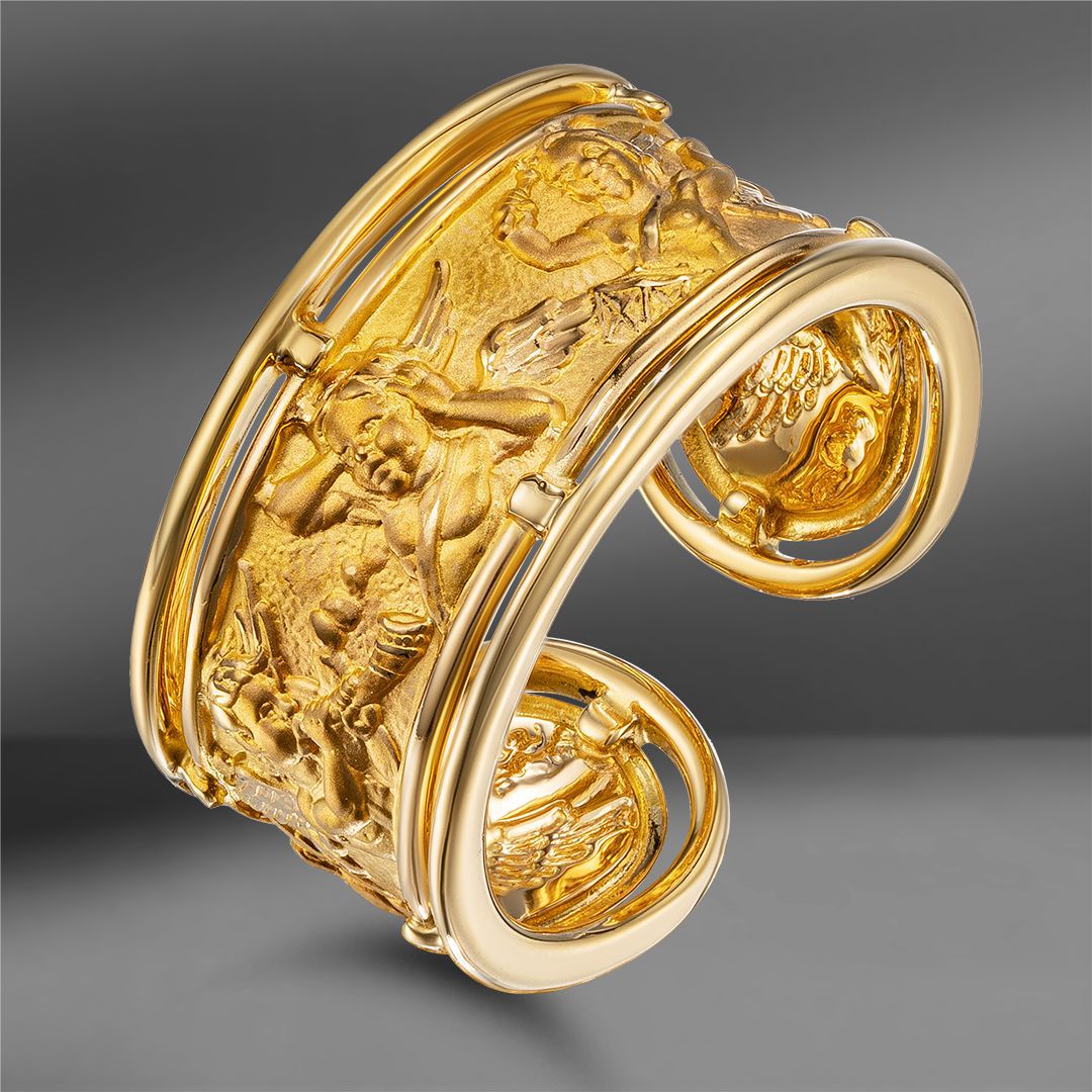 продажа Золотое кольцо Carrera y Carrera Classicos Angelitos в салоне «Emporium Gold»