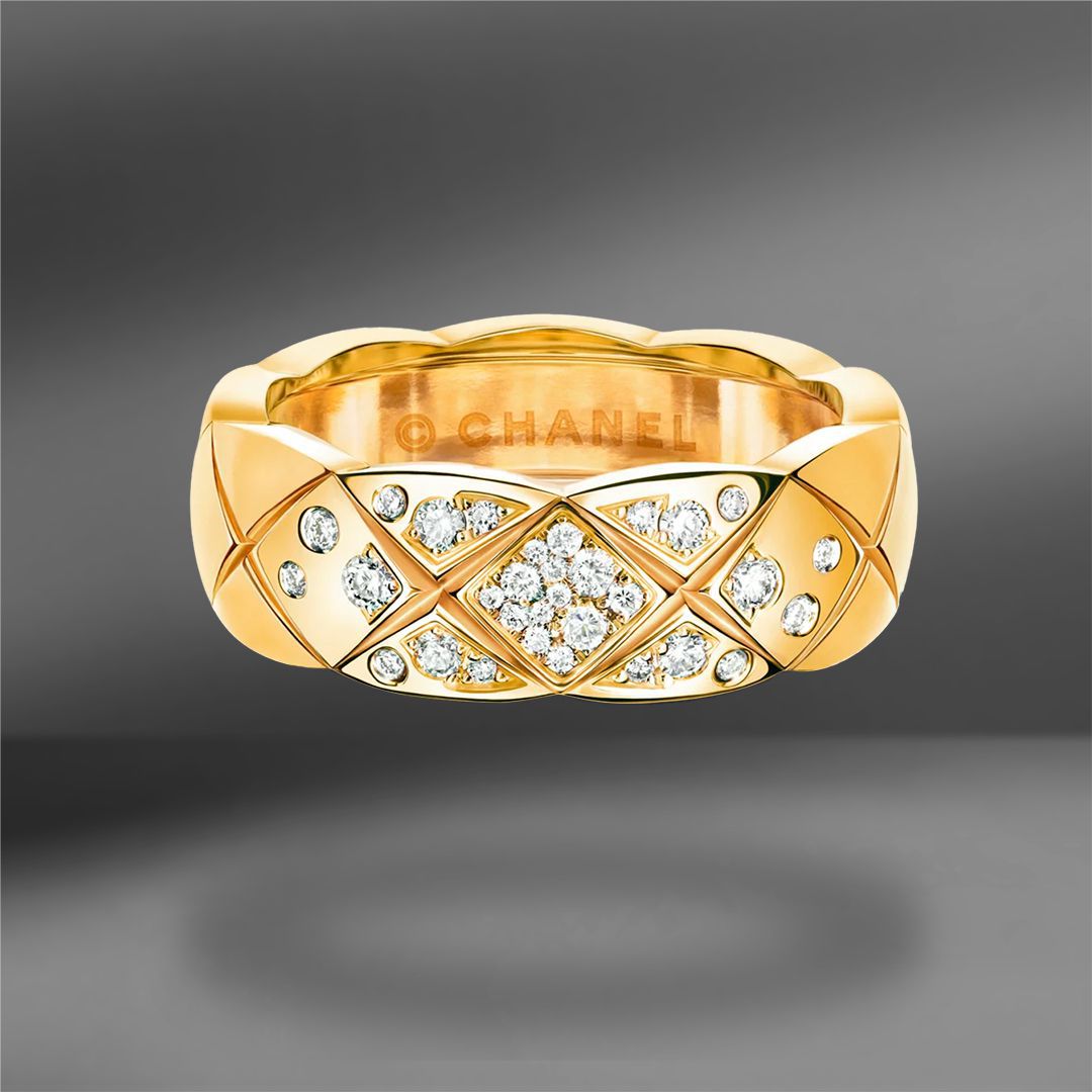 продажа Золотое кольцо Chanel Coco Crush (Eu 54) в салоне «Emporium Gold»