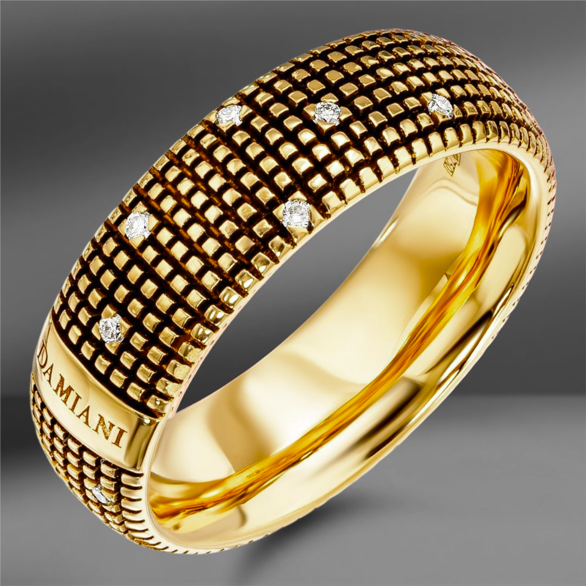 Золотое кольцо Damiani Metropolitan Dream (Eu 52) купить в Москве