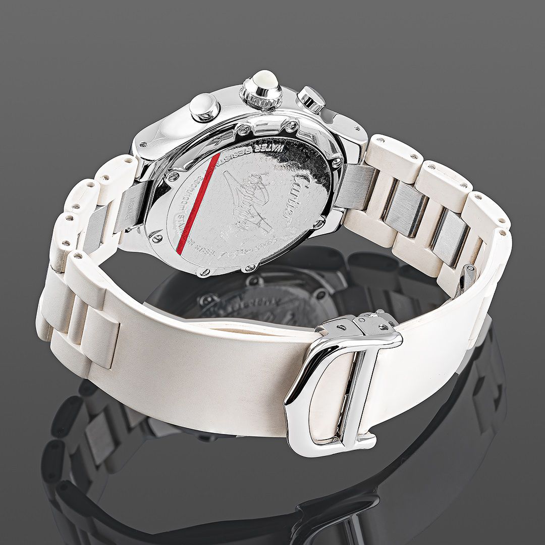 Продажа часов Cartier Chronoscaph SM White Rubber в салоне «Emporium Gold» в Москве