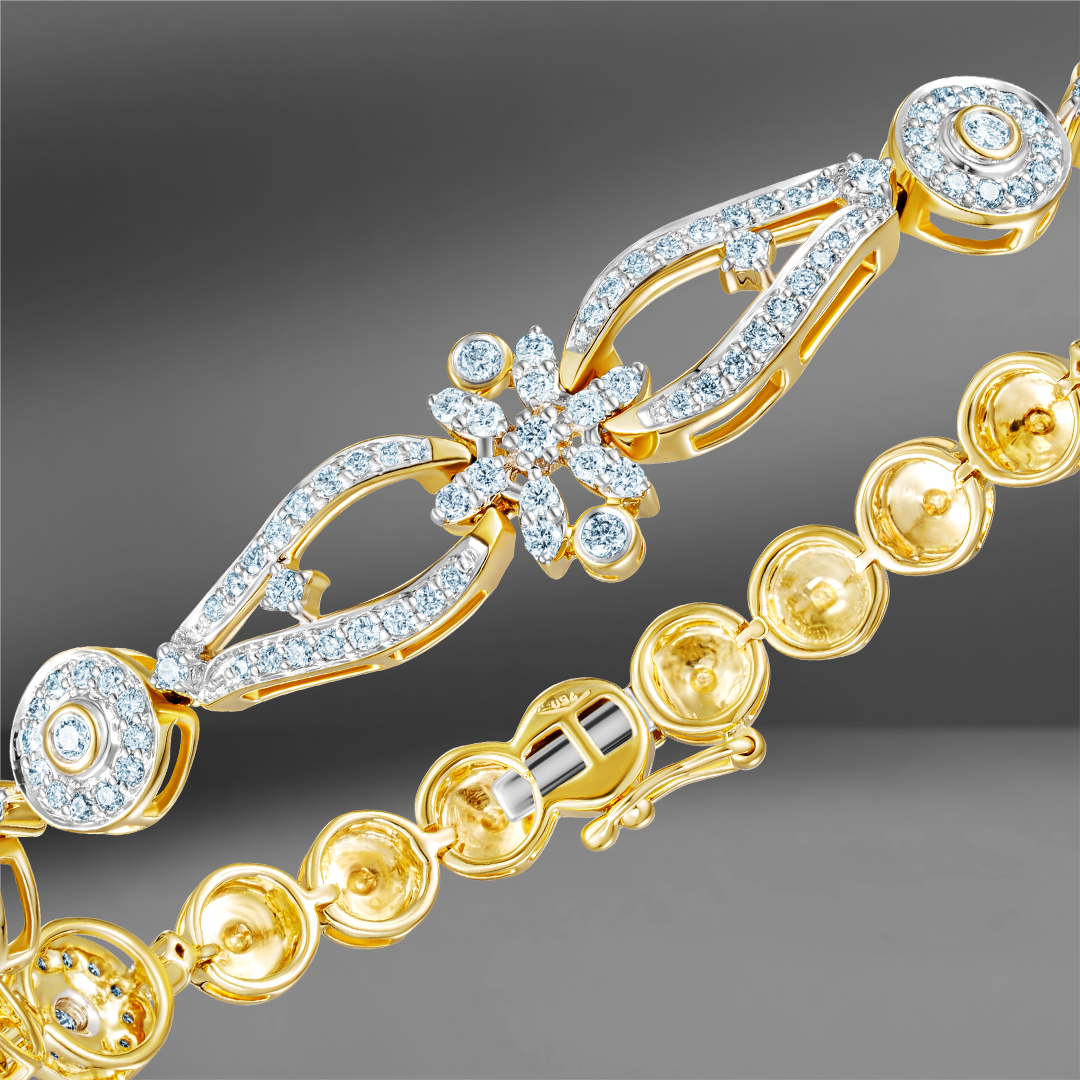 продажа Золотой браслет Emporium Gold с бриллиантами 1.54 Ct в салоне «Emporium Gold»