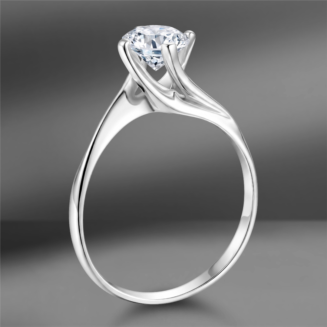 продажа Золотое кольцо с бриллиантом 1.00 Ct (Eu 56) в салоне «Emporium Gold»